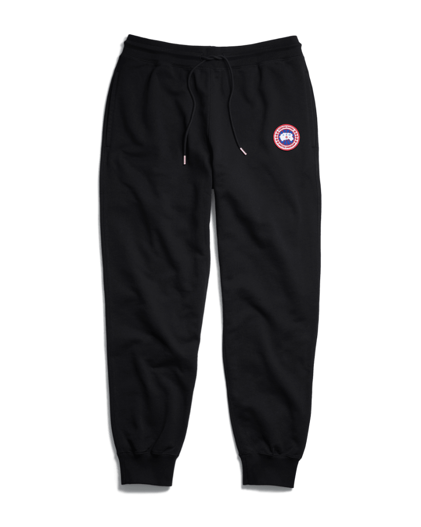 CANADA GOOSE - Pantalon de jogging Loon en coton biologique Noir