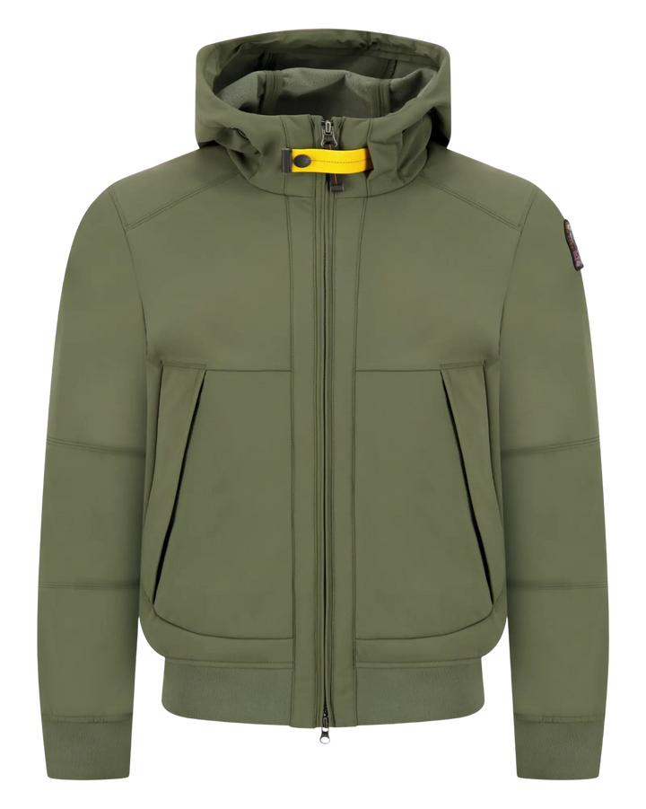 PARAJUMPERS - Coupe-vent à capuche Abner Vert romarin