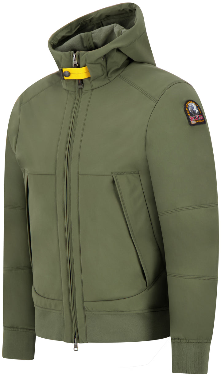 PARAJUMPERS - Coupe-vent à capuche Abner Vert romarin