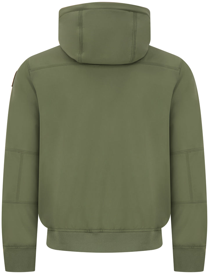 PARAJUMPERS - Coupe-vent à capuche Abner Vert romarin