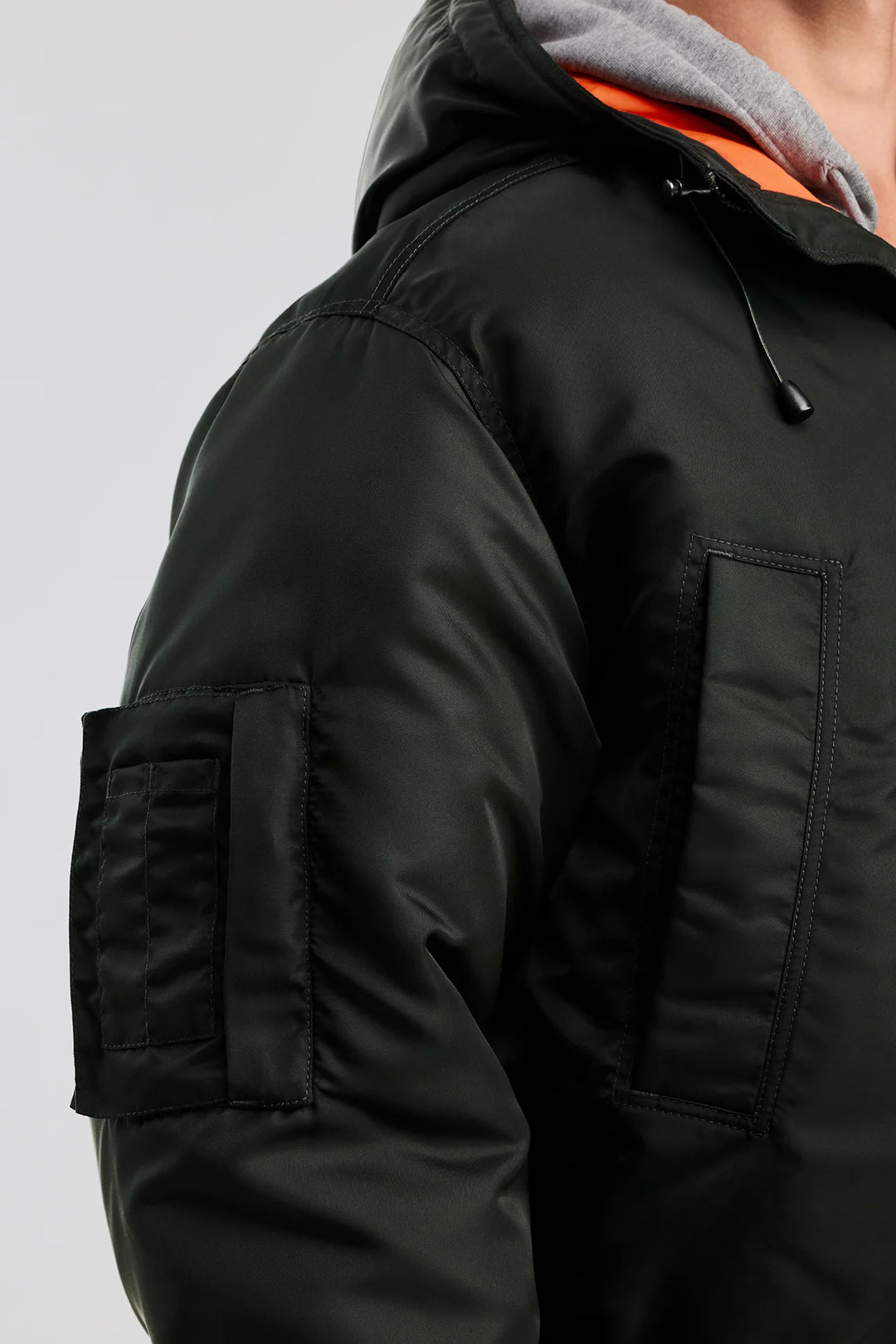 CANADA GOOSE - Bomber Windrow Vert nori / Orange braise