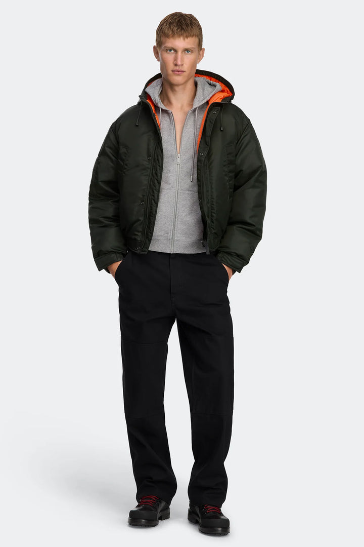 CANADA GOOSE - Bomber Windrow Vert nori / Orange braise