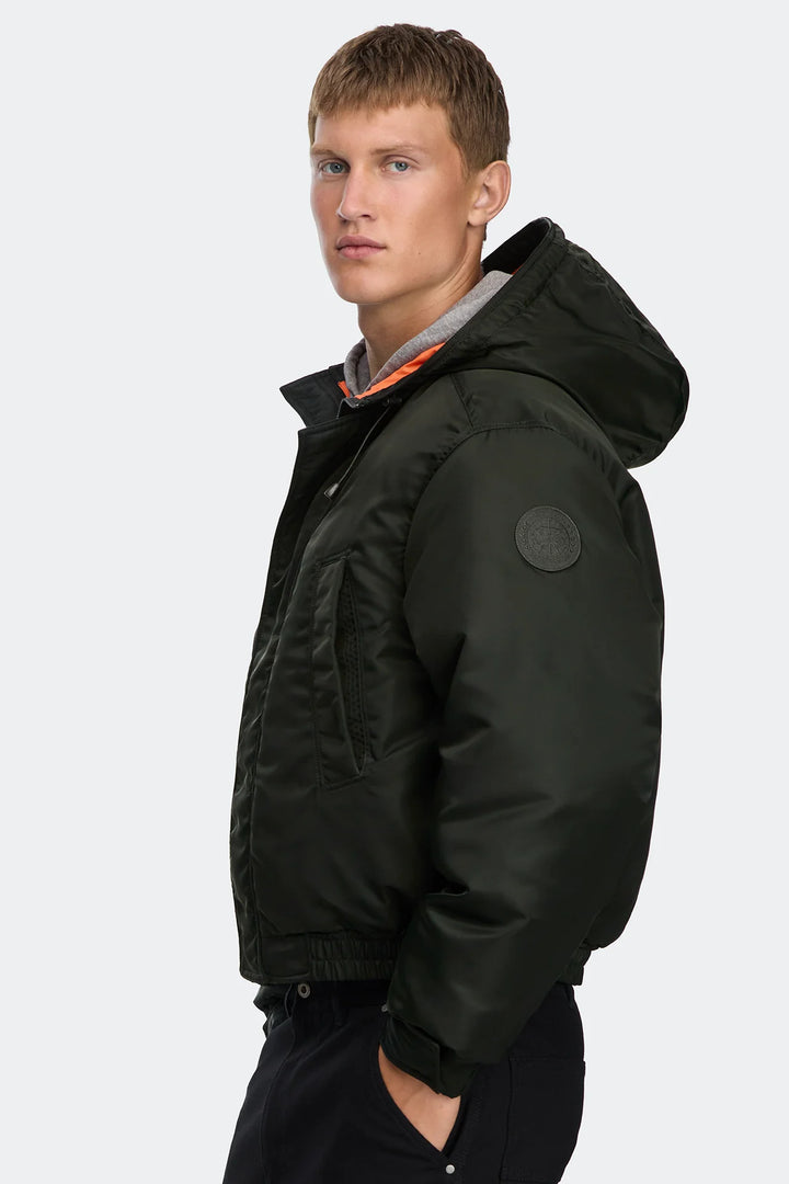 CANADA GOOSE - Bomber Windrow Vert nori / Orange braise