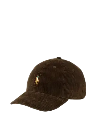 POLO RALPH LAUREN - Casquette de baseball à logo Marron