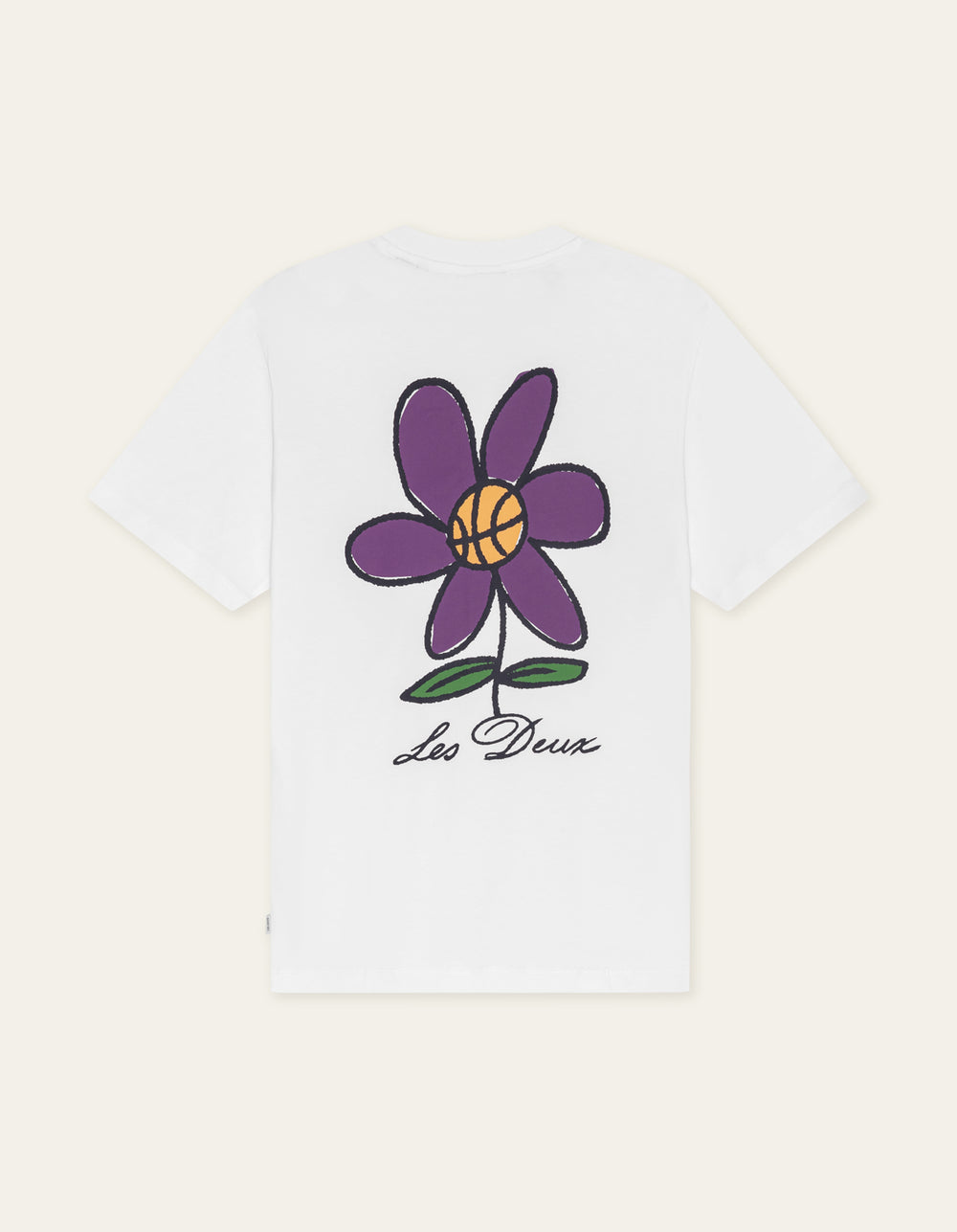 LES DEUX – T-shirt Flower Blanc