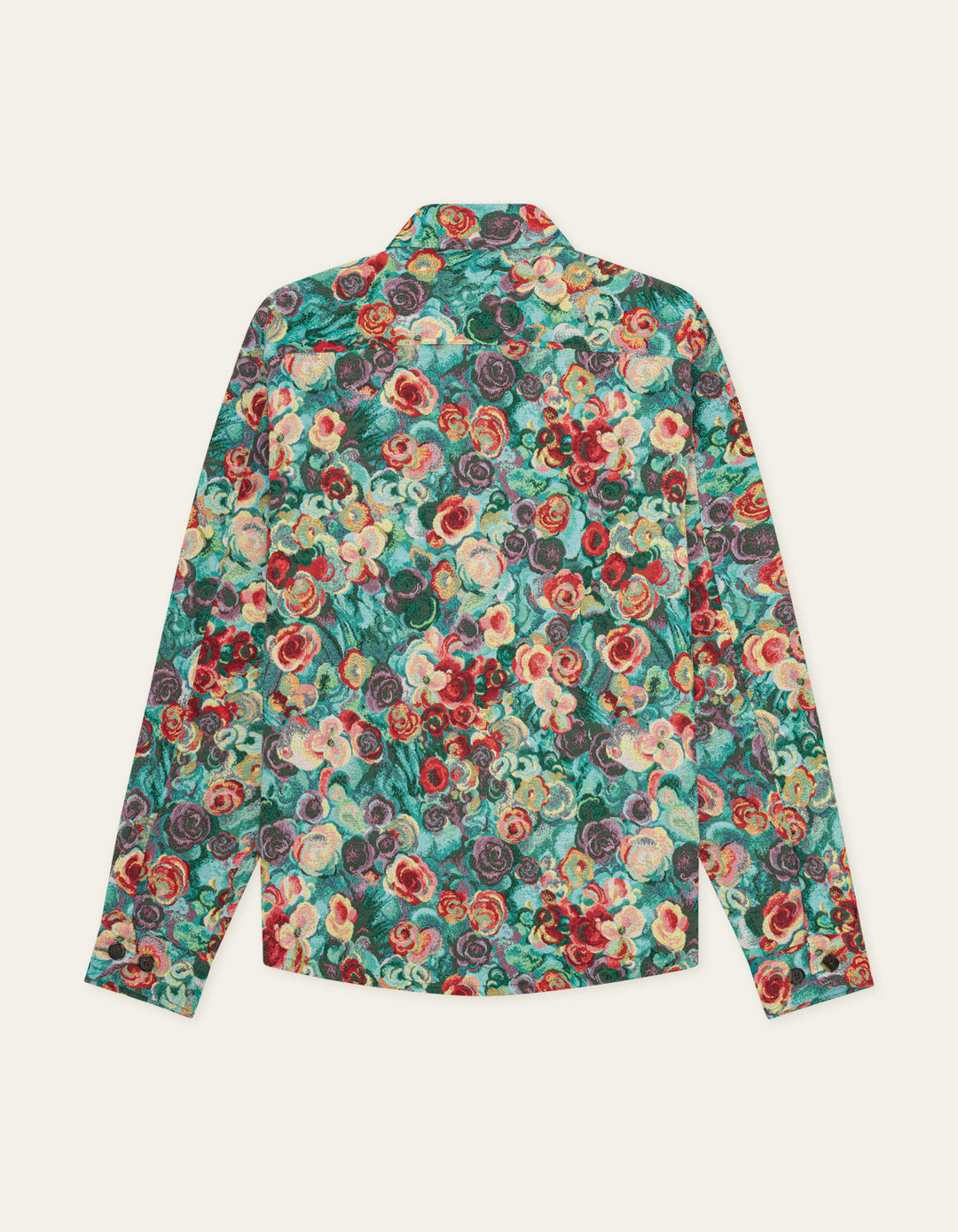 LES DEUX – Surchemise jacquard Bouquet Multicolore