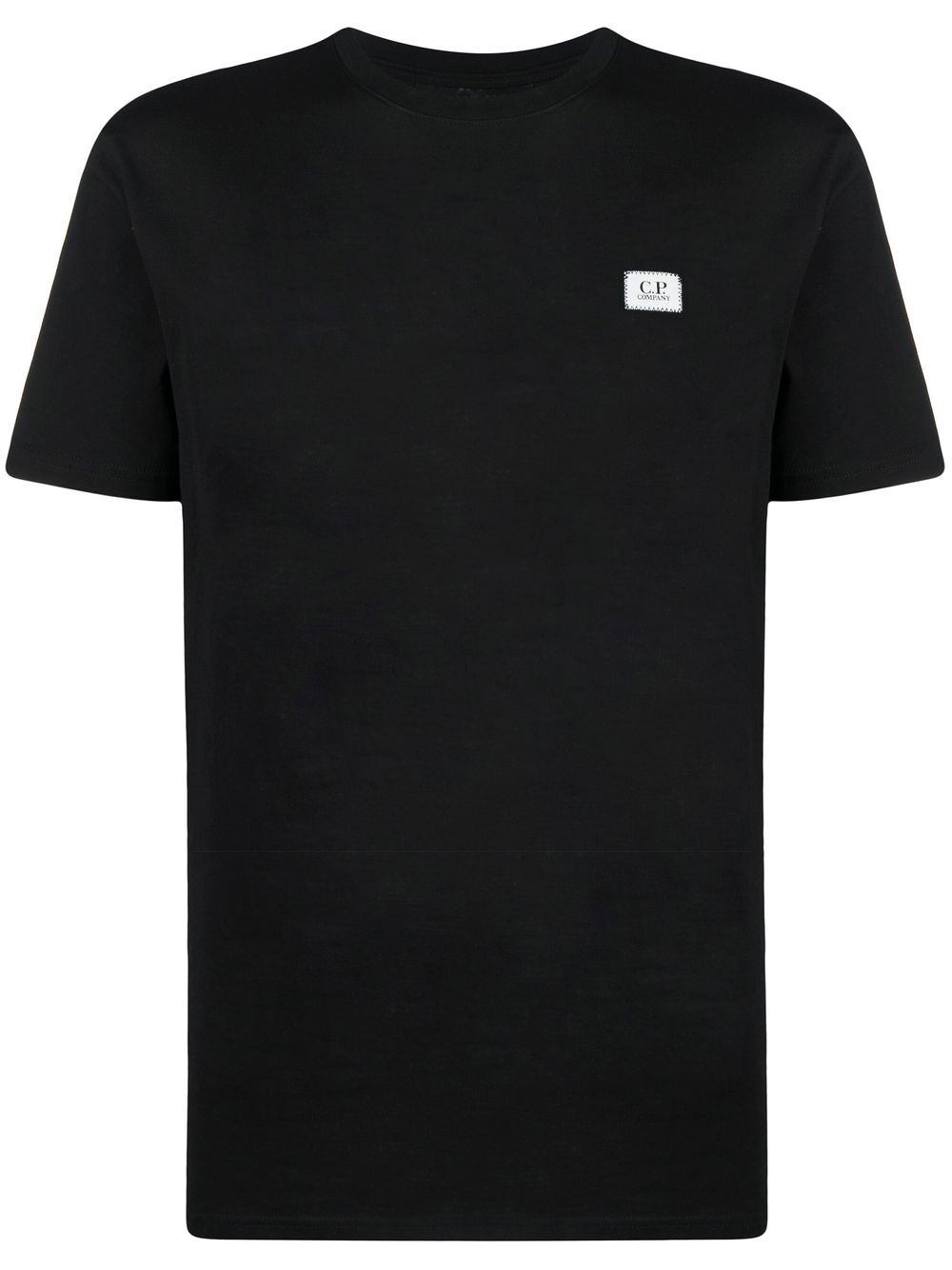C.P. Company -T-shirt 30/1 Label Logo Black