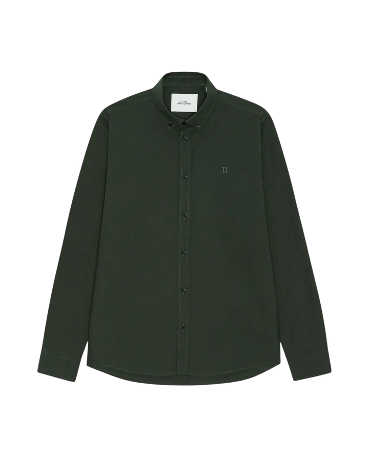 LES DEUX - Chemise Oxford légère Vert résine