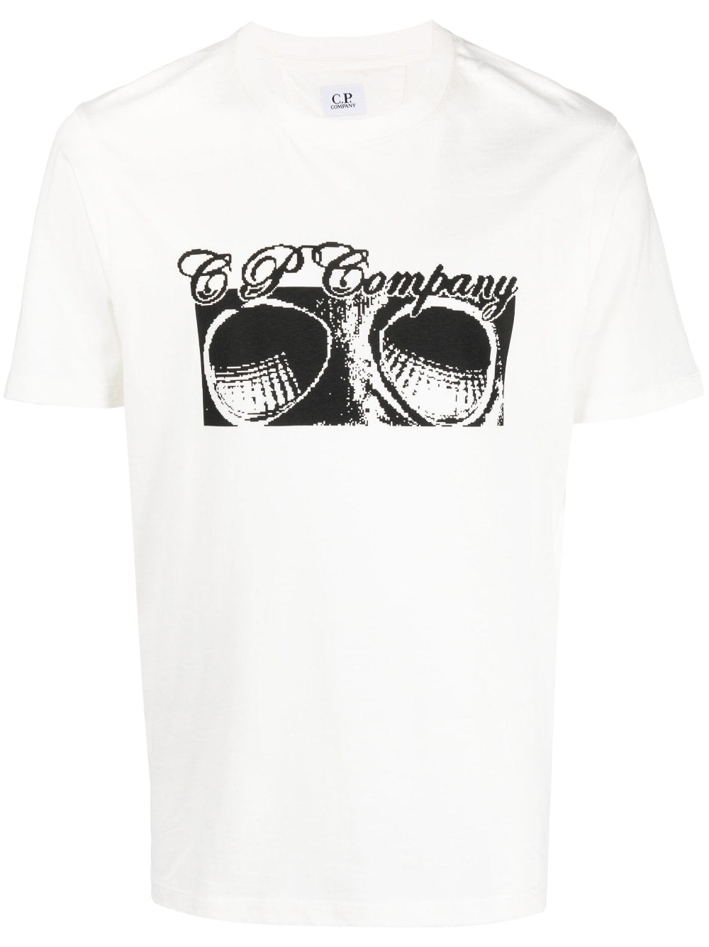 C.P. COMPANY -T-shirt 30/1 Jersey Goggle print