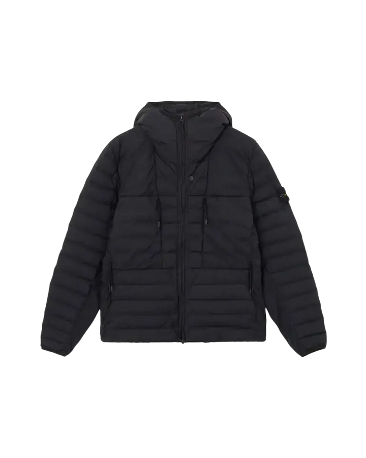 STONE ISLAND - Doudoune à Capuche Seamless Tunnel Noire