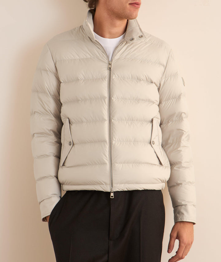 MONCLER – Doudoune courte Phrier Beige pierre