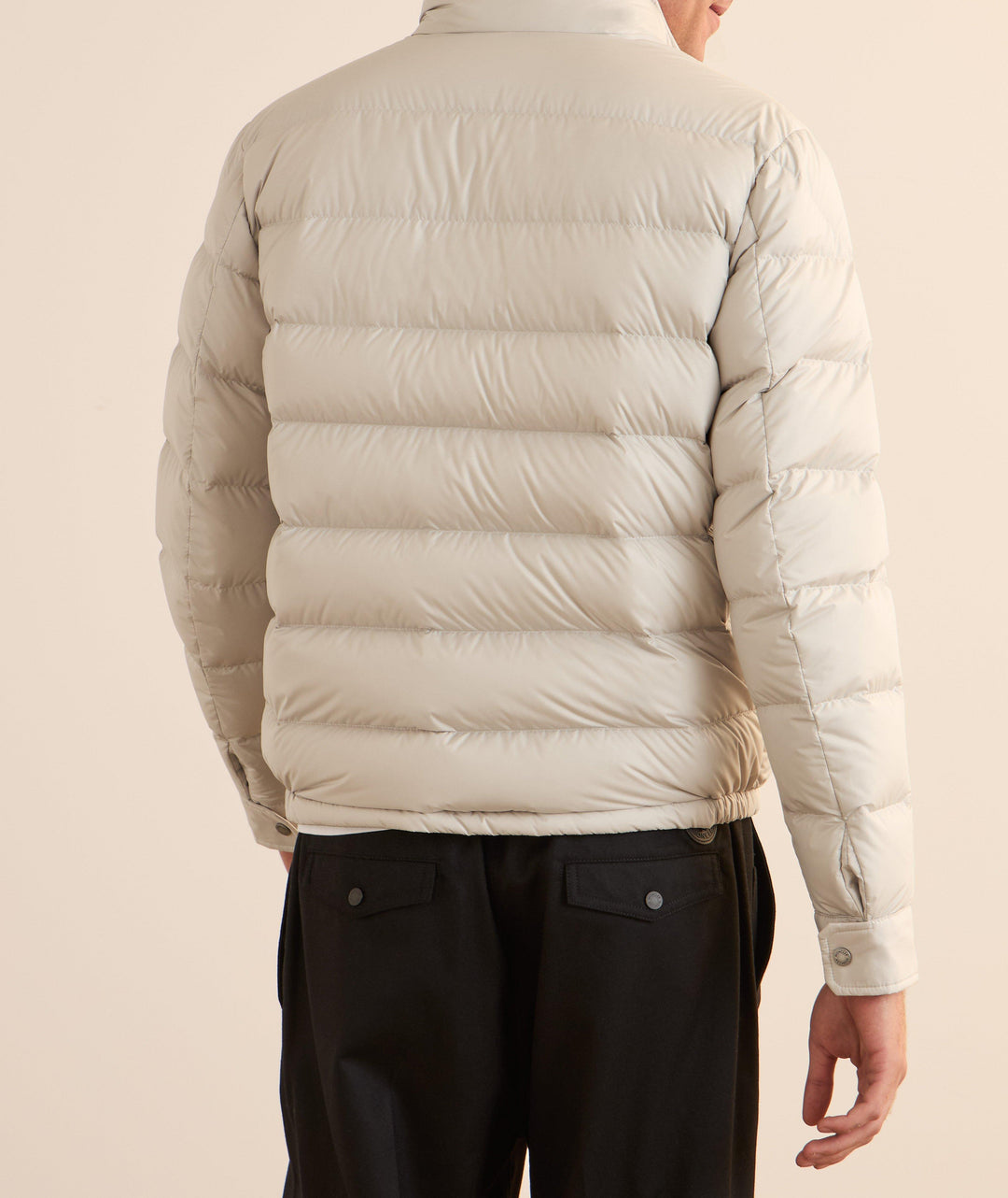 MONCLER – Doudoune courte Phrier Beige pierre