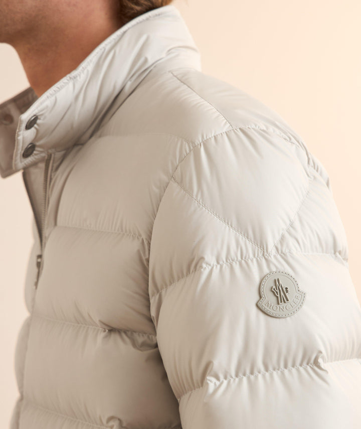 MONCLER – Doudoune courte Phrier Beige pierre