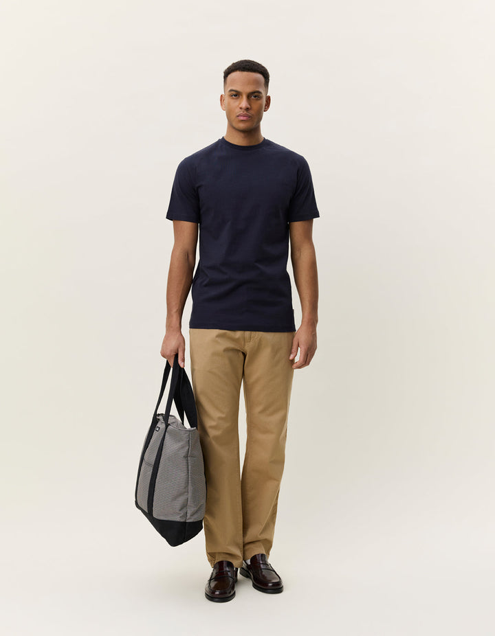 LES DEUX – T-shirt Flower Bleu nuit foncé