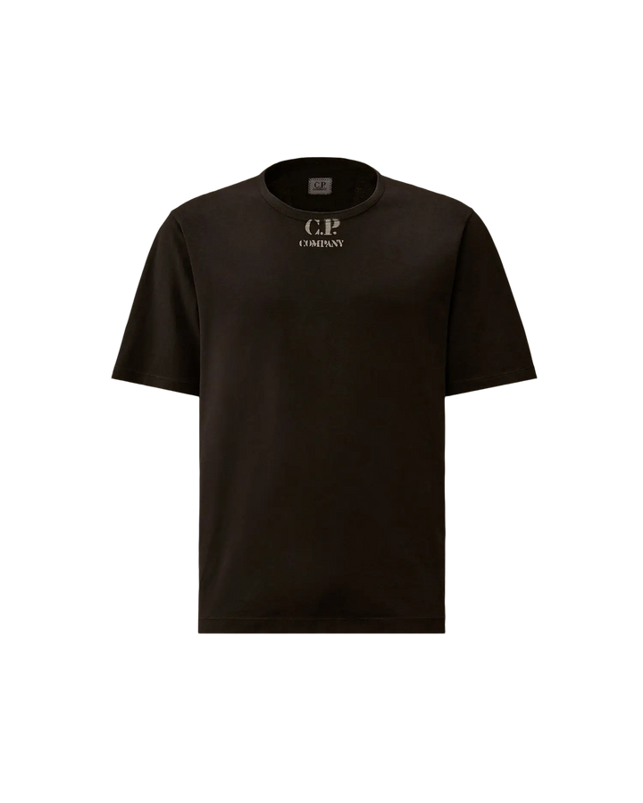 C.P. COMPANY - T-shirt en jersey avec logo Noir