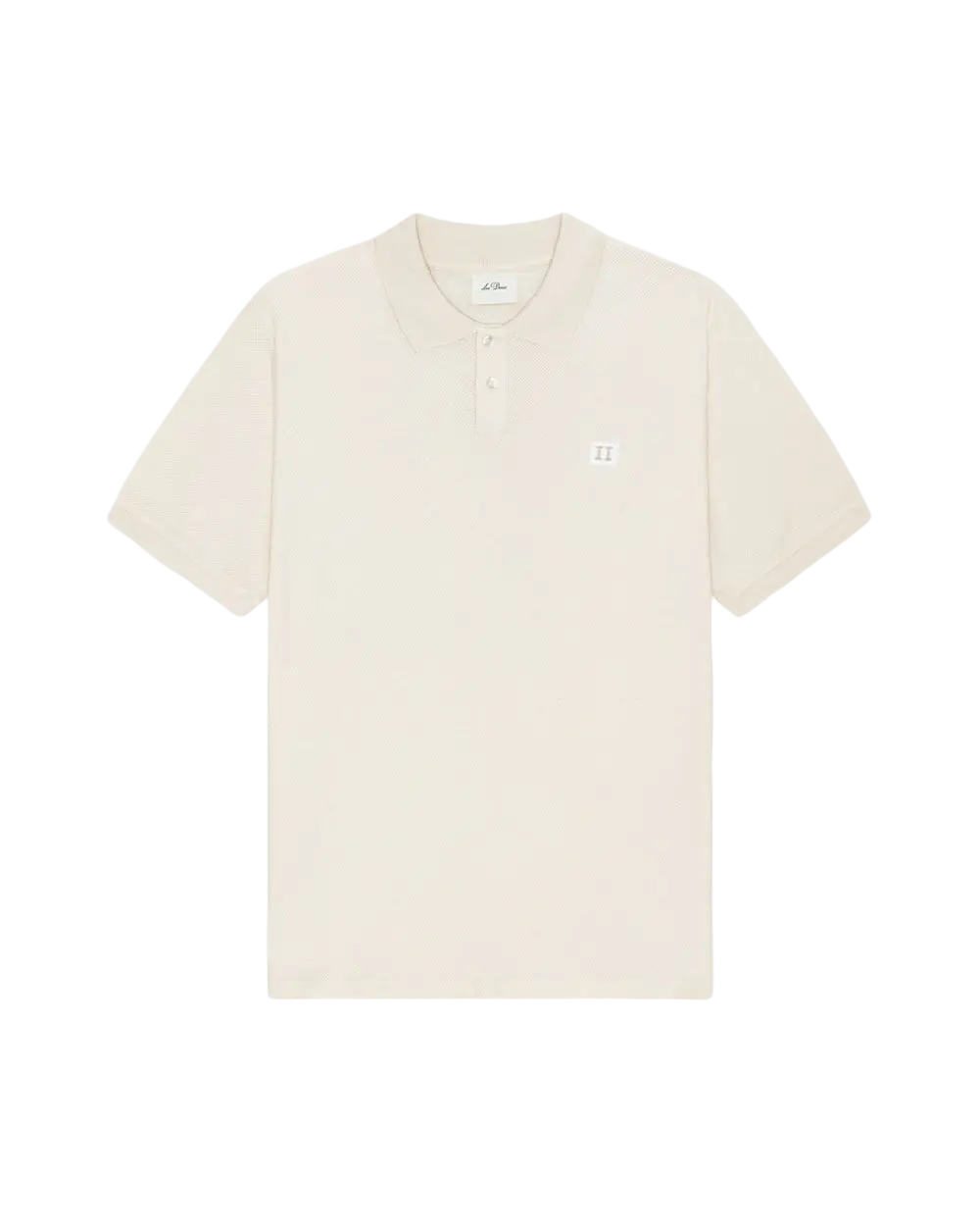 LES DEUX – Polo en maille piquée Ivoire