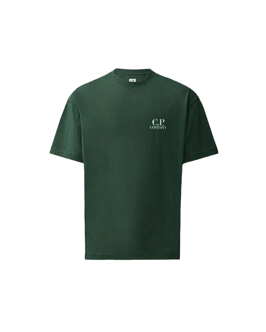 C.P. COMPANY - T-shirt Comfort en jersey de coton Vert sapin