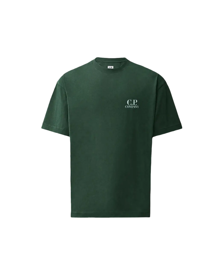 C.P. COMPANY - T-shirt Comfort en jersey de coton Vert sapin