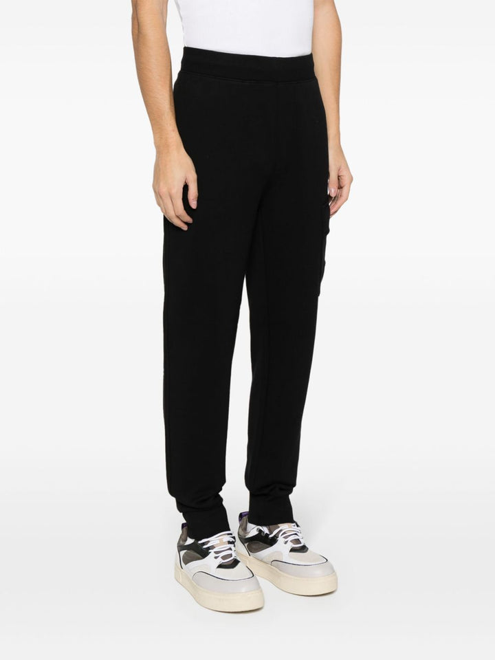 C. P. COMPANY - pantalon cargo à verre de lunette signature bleu marine