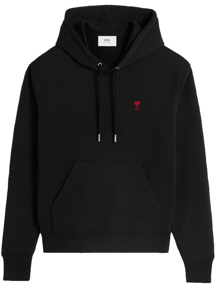 AMI Paris - Sweat à capuche Noir