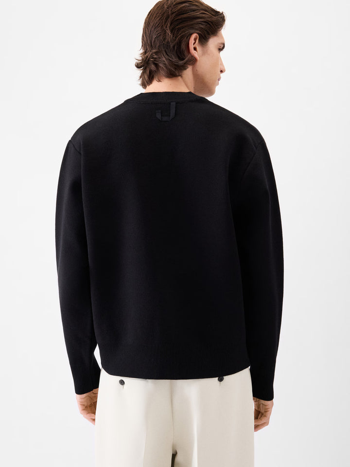 JACQUEMUS - The Doppio cardigan Noir