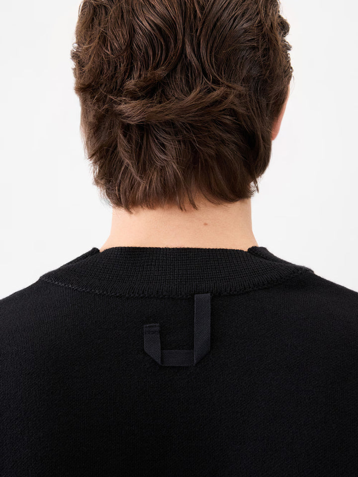 JACQUEMUS - The Doppio cardigan Noir