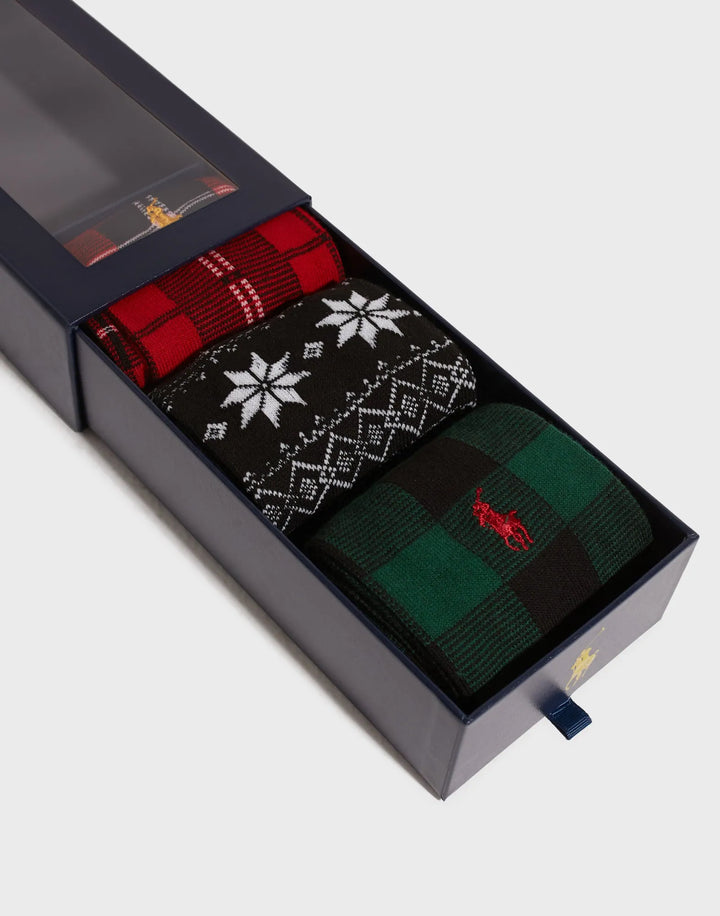 POLO RALPH LAUREN - Coffret cadeau de chaussettes Multicolore