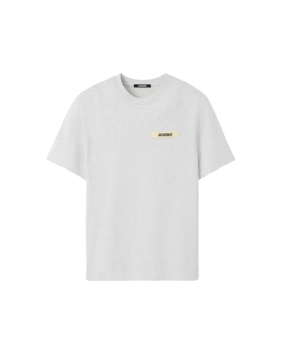 JACQUEMUS – T-shirt Gros Grain Gris