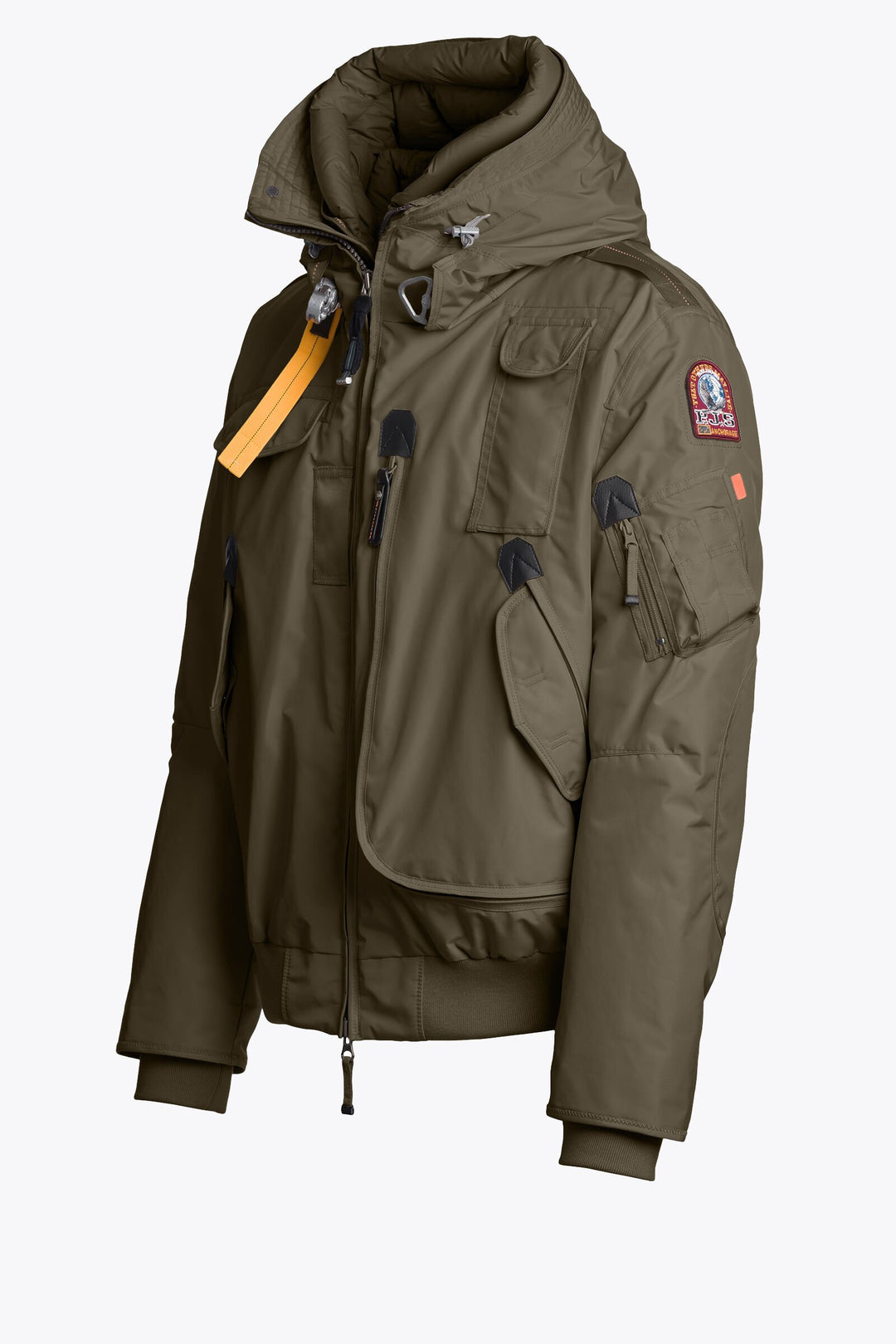 PARAJUMPERS - Bomber à capuche Gobi olive