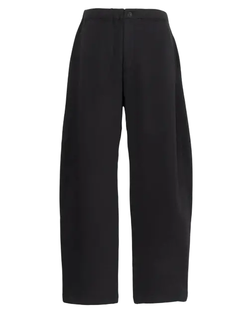 SACAI - Pantalon en jersey de coton Noir