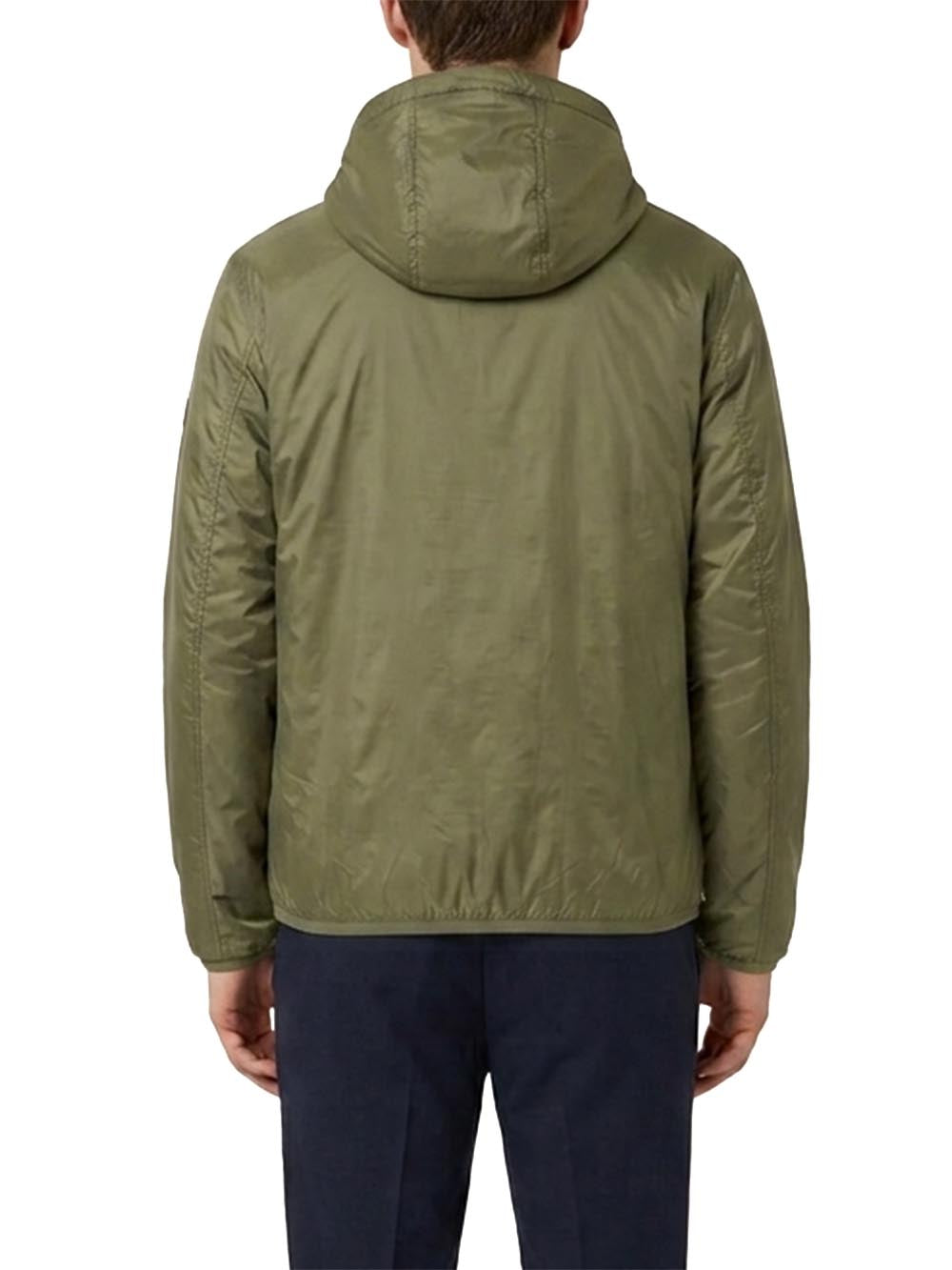 K-WAY - Veste Jack Spacer Nylon Double Bleu / Vert