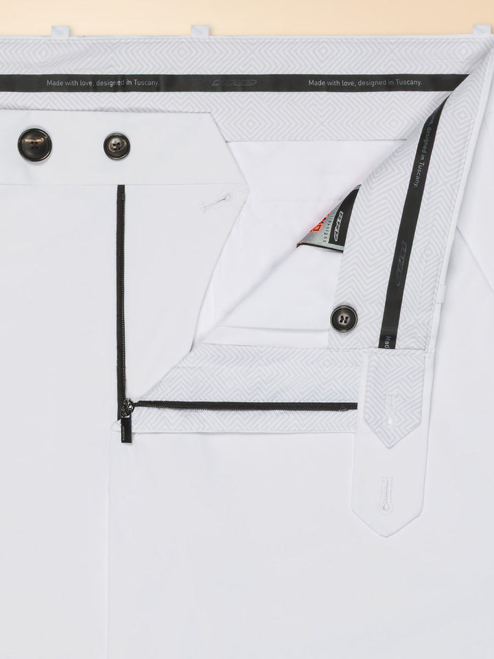 RRD - Short chino Surflex stretch Blanc