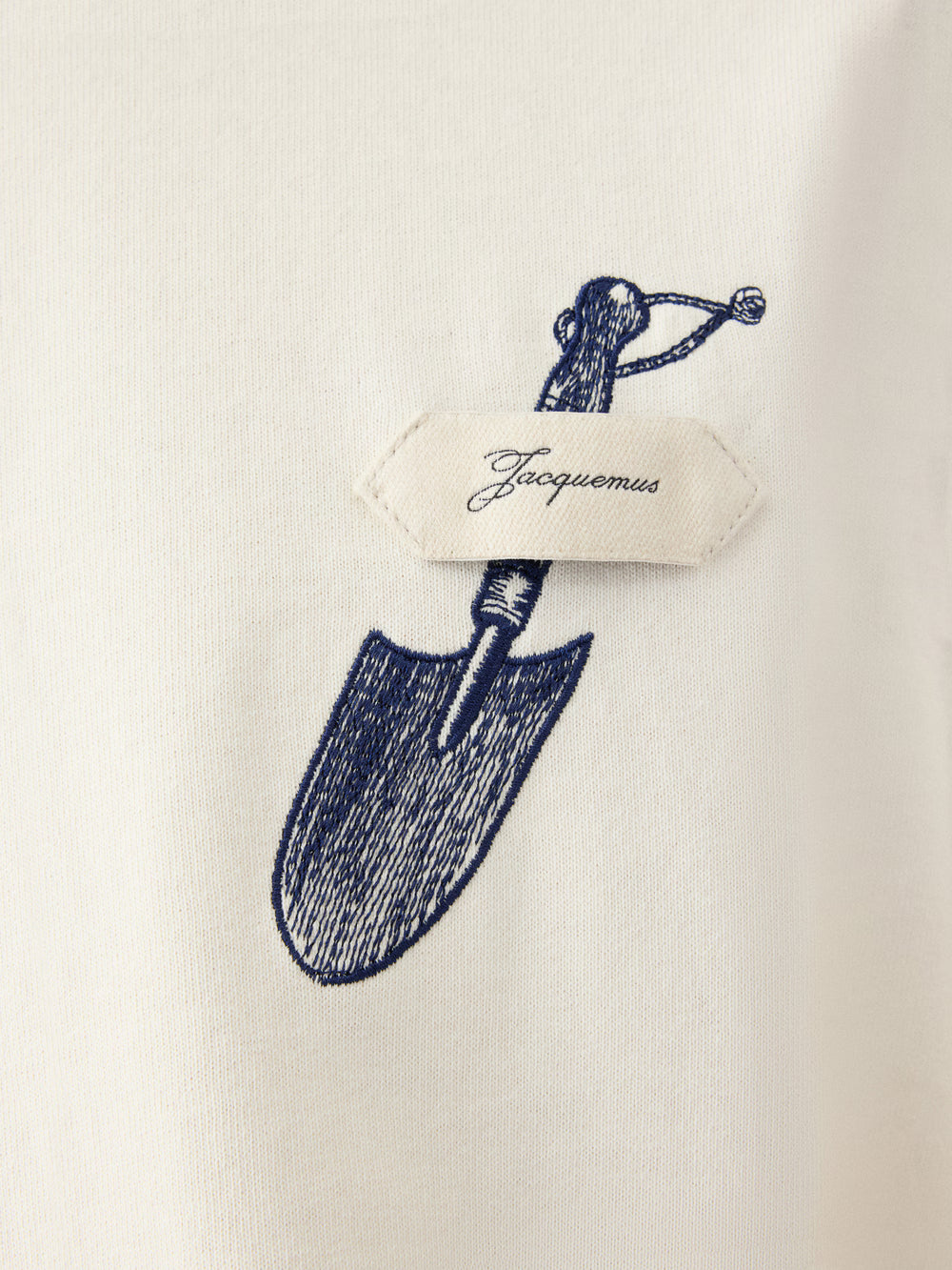 JACQUEMUS - The Pelle t-shirt Blanc cassé