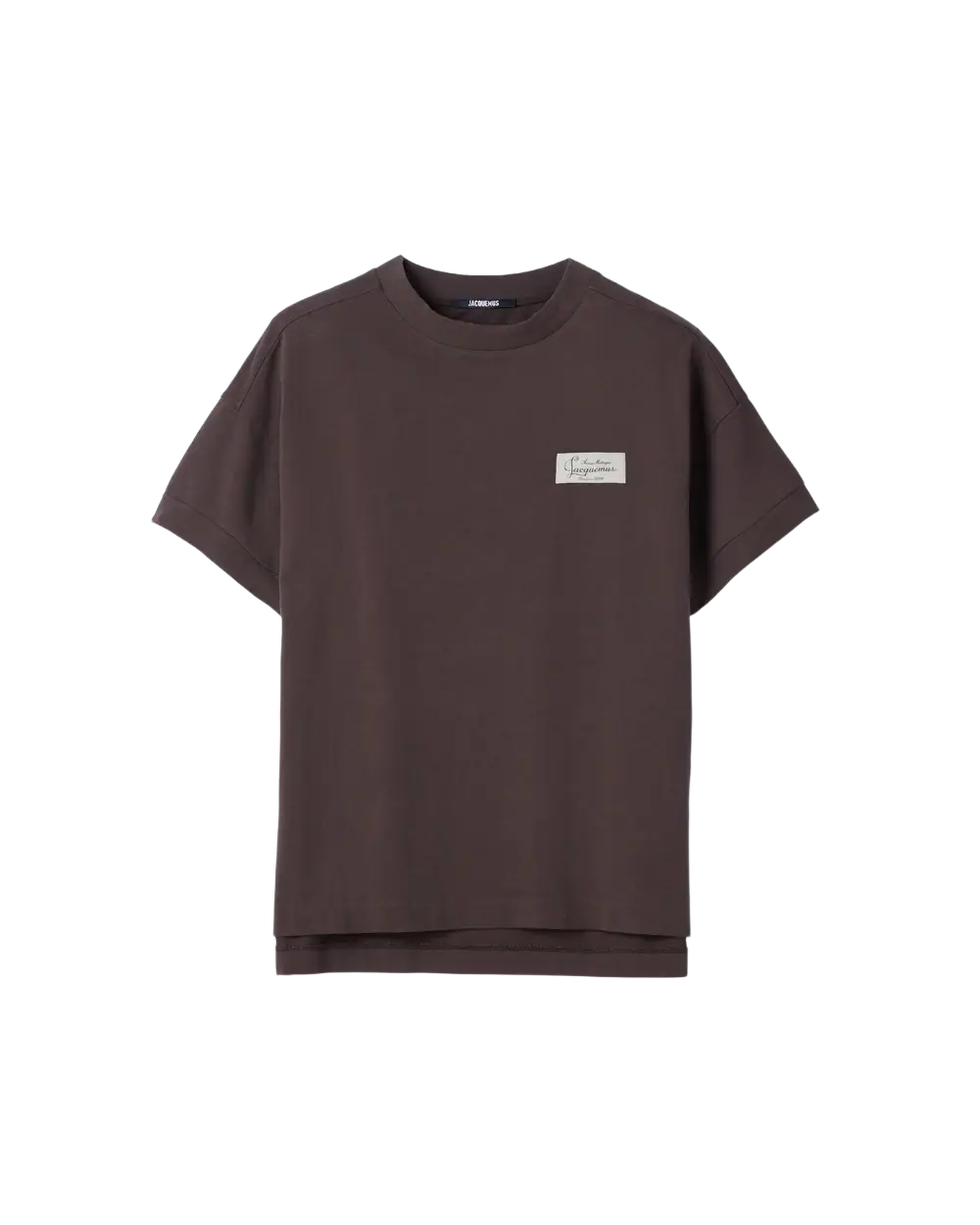 JACQUEMUS - T-shirt Le Corso manches courtes Marron foncé