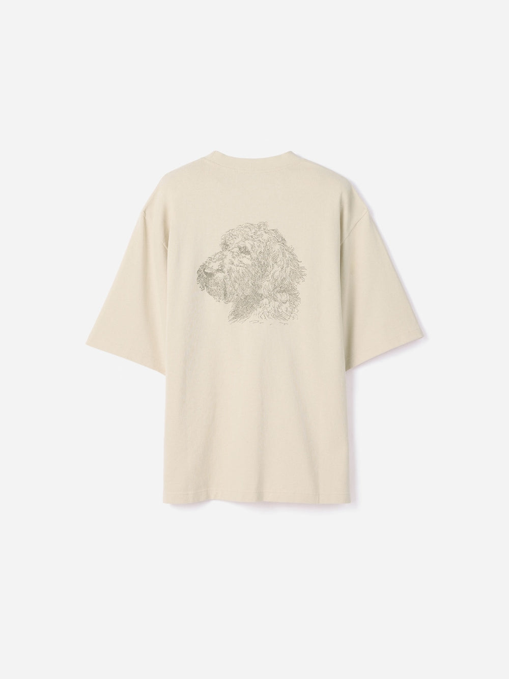 JACQUEMUS – T-shirt jacquard Bichon Multicolore Beige