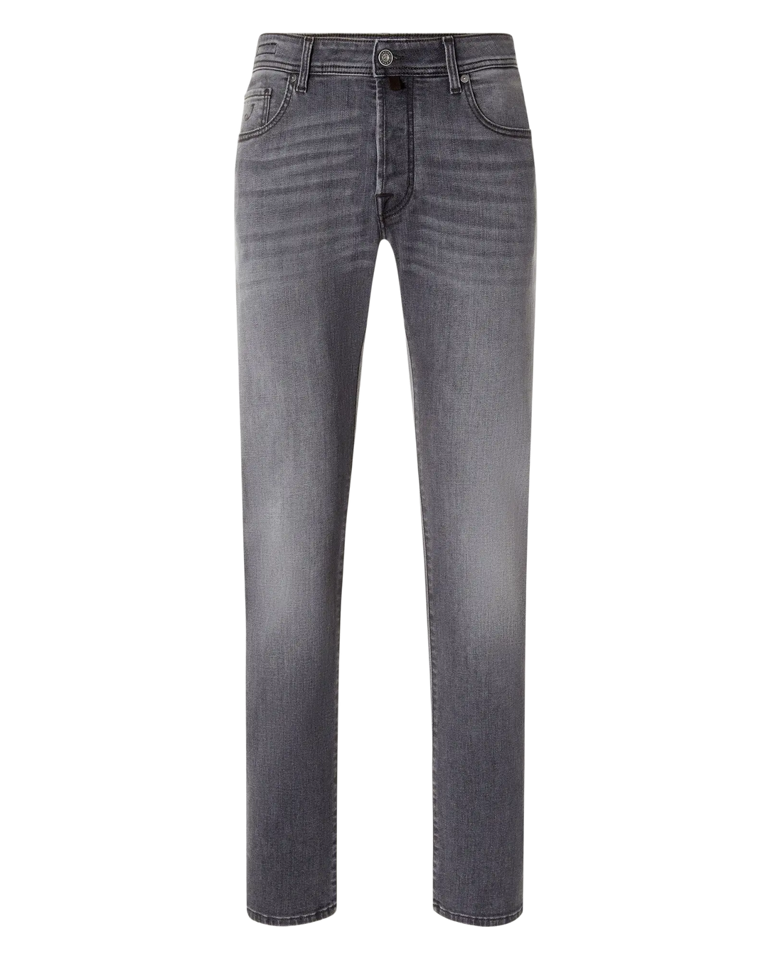 JACOB COHËN - Jean Bard Regular-Slim en denim stretch Noir délavé