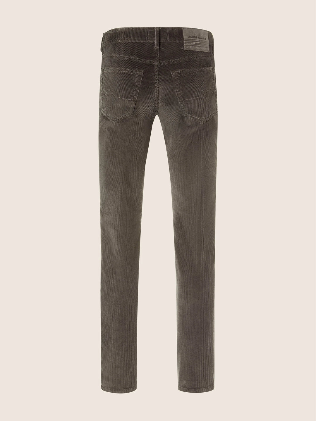 JACOB COHËN - Pantalon Bard Regular-Slim en velours côtelé stretch Taupe