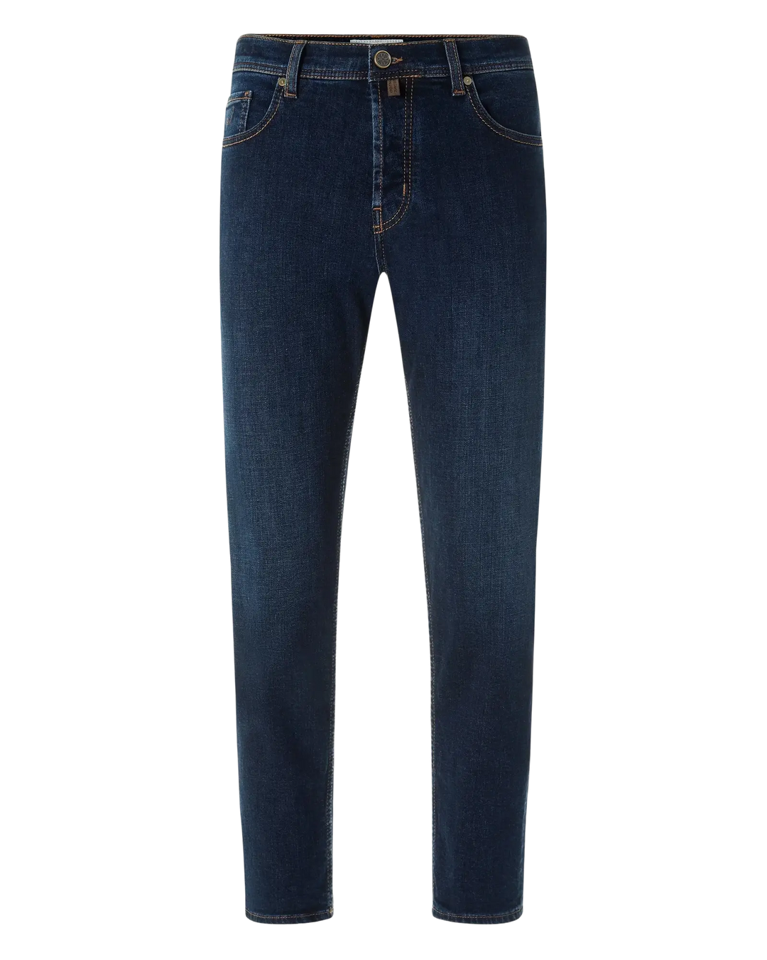 JACOB COHËN - Jean Jude Tapered en denim stretch Bleu foncé