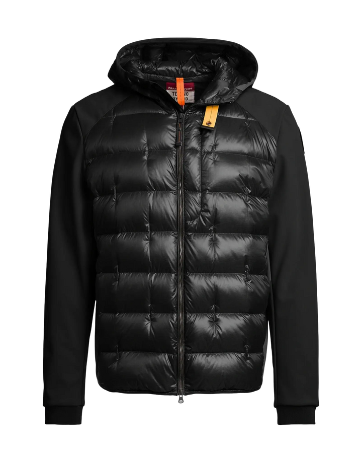 PARAJUMPERS - Veste hybride à capuche Vigolo Noir