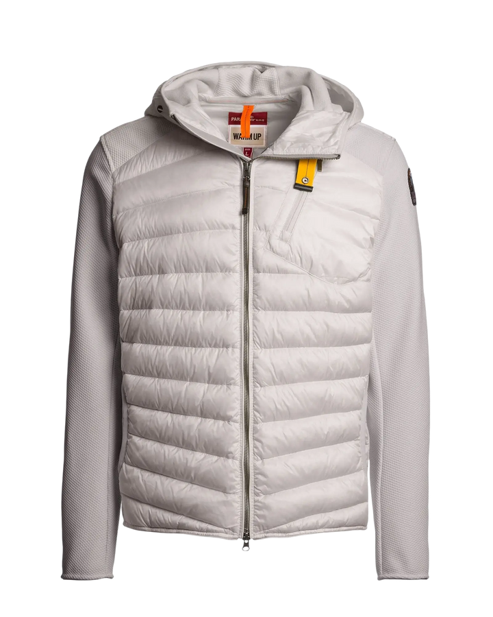PARAJUMPERS - Veste hybride à capuche Nolan Gris clair