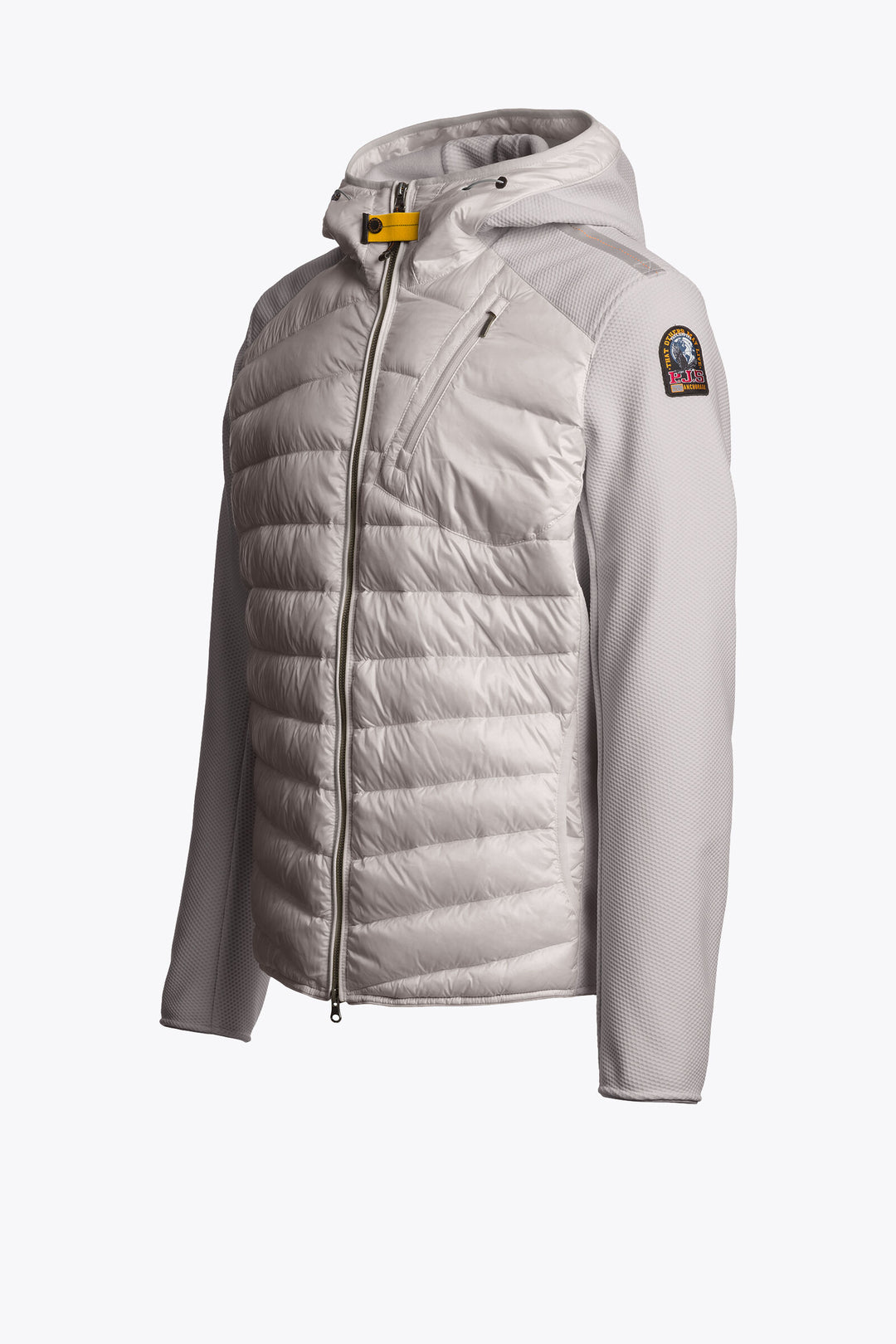 PARAJUMPERS - Veste hybride à capuche Nolan Gris clair