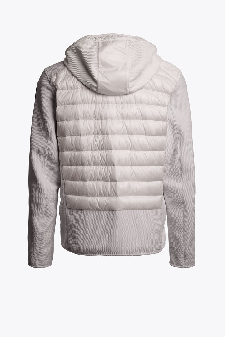 PARAJUMPERS - Veste hybride à capuche Nolan Gris clair