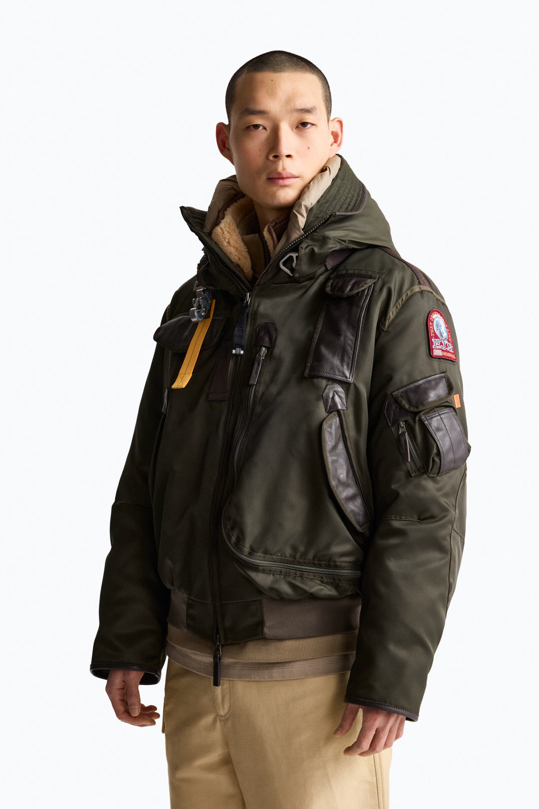 PARAJUMPERS - Blouson matelassé Gobi 20th en duvet Vert romarin