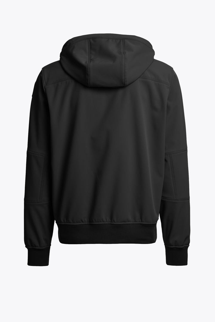 PARAJUMPERS - Coupe-vent à capuche Abner Noir