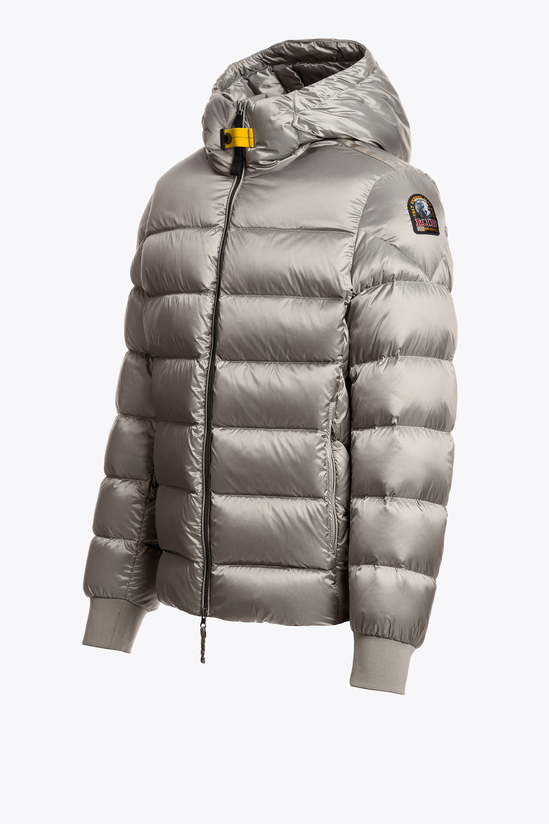 PARAJUMPERS - Doudoune courte à capuche Pharrell Gris clair