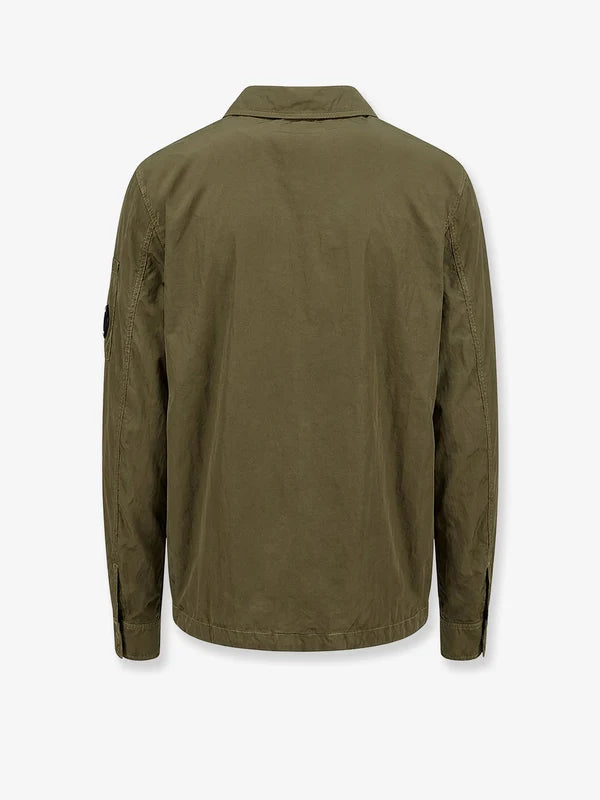 C.P. COMPANY - Surchemise Chrome-R à Lens Vert olive