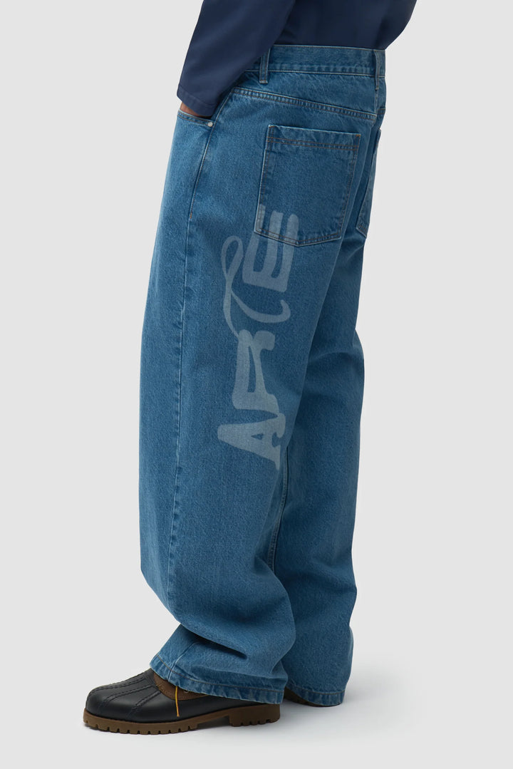 ARTE - Jean Stencil Uniform Bleu