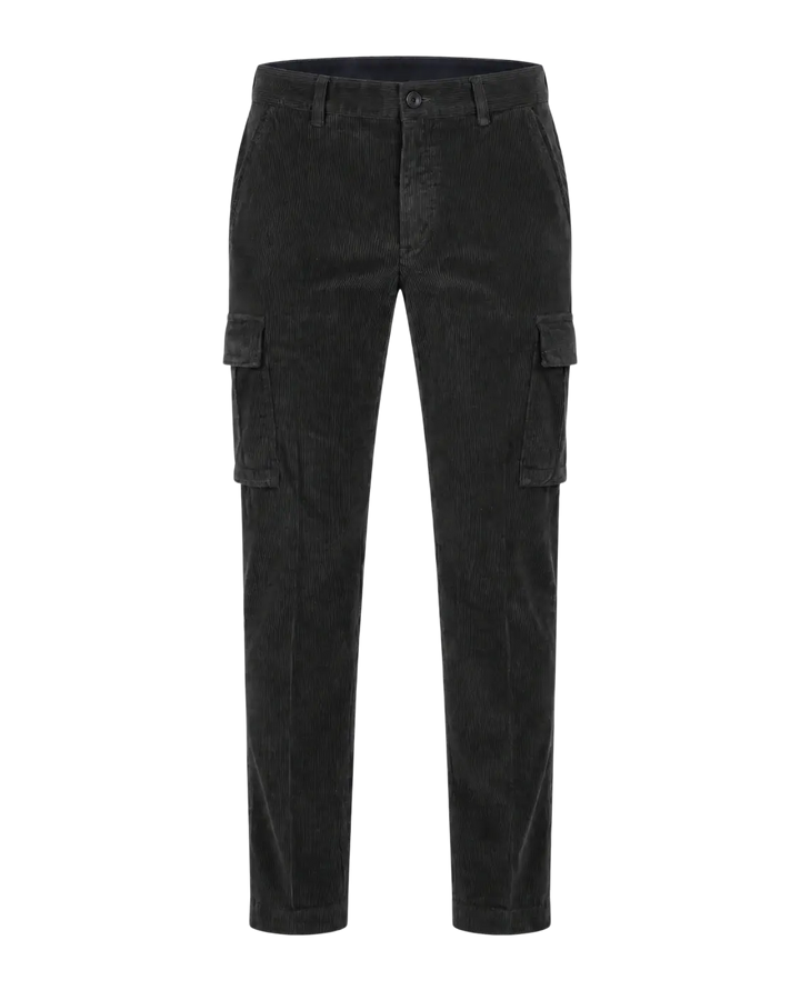 MASON'S - Pantalon cargo Chile en velours côtelé Marron