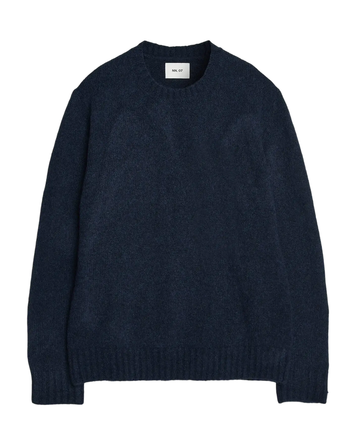 NN.07 - Pull Lee en laine mélangée Bleu marine