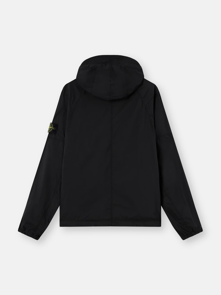 STONE ISLAND - Veste à capuche Ultralight Nylon Stretch-TC Noir